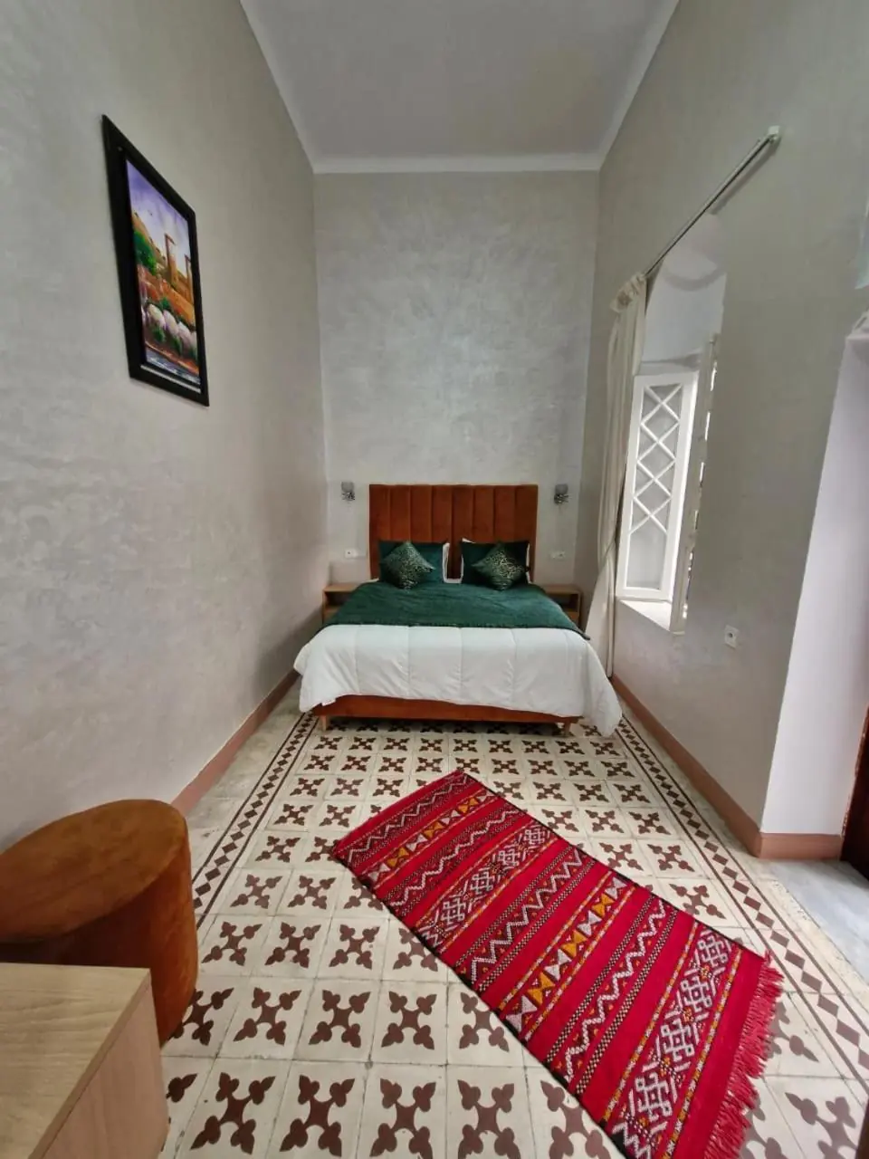 Chambre Double, le lit